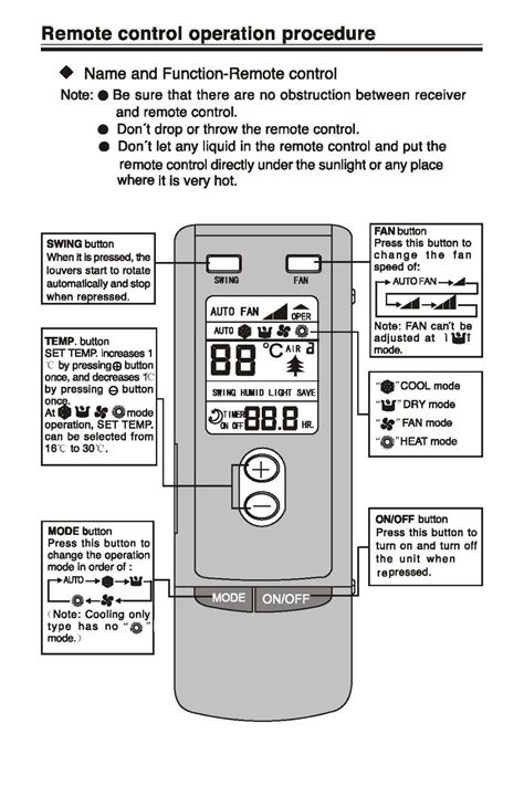 Daikin R A Remote Control Manual
