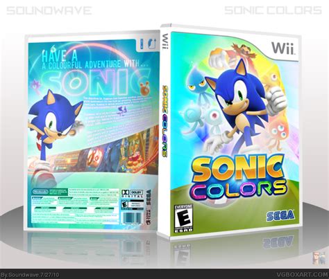 Sonic Colors Wii Box Art Cover By Soundwave