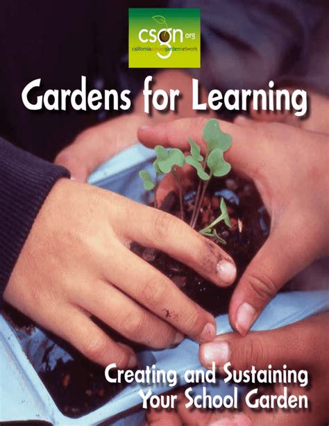 Gardens For Learning The Collective School Garden Network