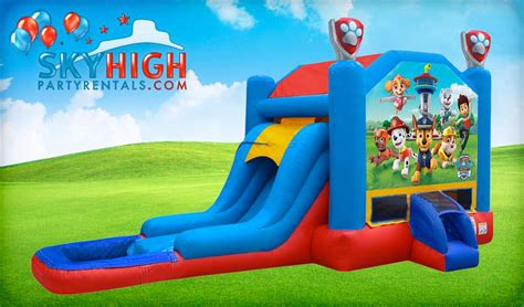 Usa Paw Patrol Bounce House Sky High Party Rentals Ph