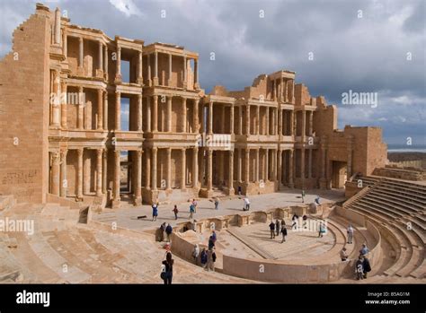 Theatre Roman Site Of Sabratha Unesco World Heritage Site Libya