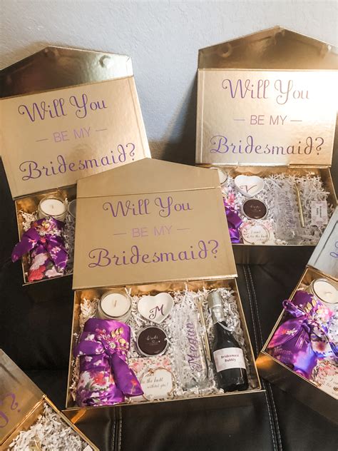 Bridesmaid Proposal Boxes! in 2020 | Bridesmaid proposal box, Bridesmaid proposal, Proposal box