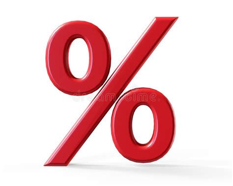 Percent Percentage Sign Percentile Symbol Interest Rate Sale Finance