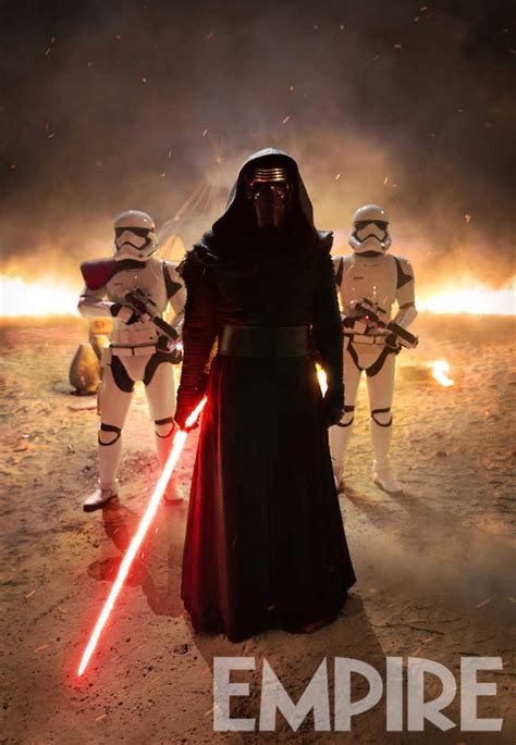 Star Wars The Force Awakens New Photo Of Kylo Ren And Trailer