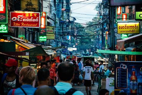 Head To 19th Street Yangon For Chinatown Photography Sidecar Photo