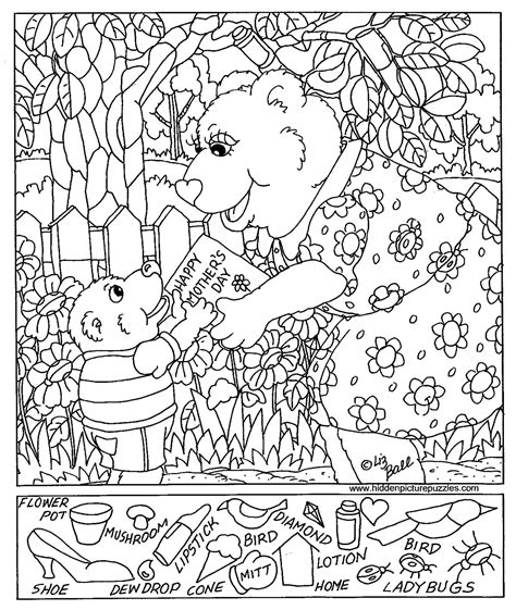 Coloring Page ~ Hiddene Coloring Pages Free Printables Free Printable