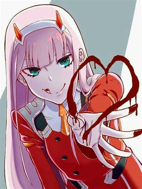 Which Anime Is Zero Two From Due To Its Lively Nature Animated
