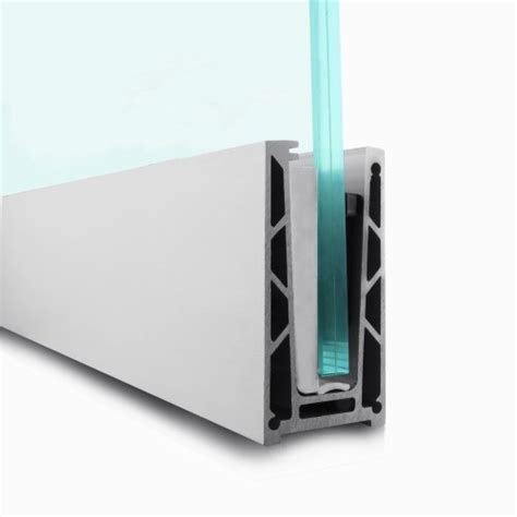 Alumimium Base Channel For Glass Balustradeglass Channel System