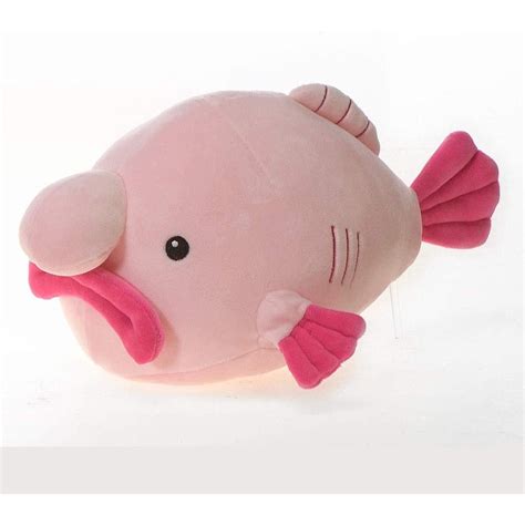 Fiesta Toys Snugglies Pink Blob Fish Stuffed Animal Toy