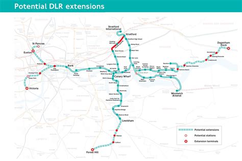 Tfl Moots New Dlr Routes Including Victoria And St Pancras Londonist