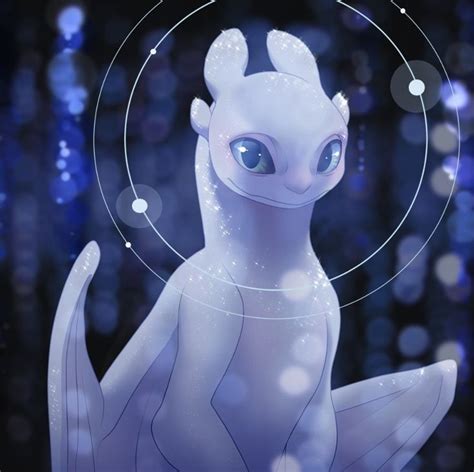 Light Fury The White Night Fury Dragon How Train Your Dragon How To