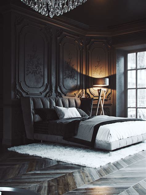 Black Black And Black By Andrey Glazunov Luxurious Bedrooms Interior
