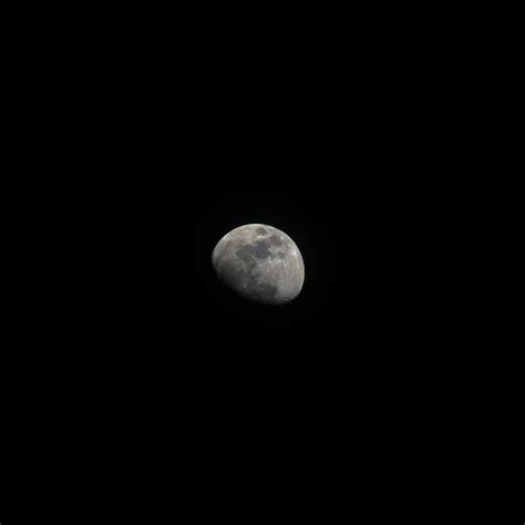 Premium Photo The Moon On Night Sky