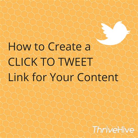 How To Create A Click To Tweet Link For Your Content Marketing