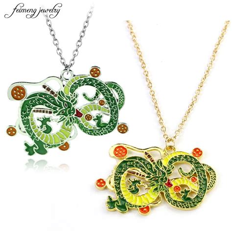 Looking for something to upgrade your dragon ball z wardrobe? Dragon Ball Z Shenron Necklace Perform your desires of ...