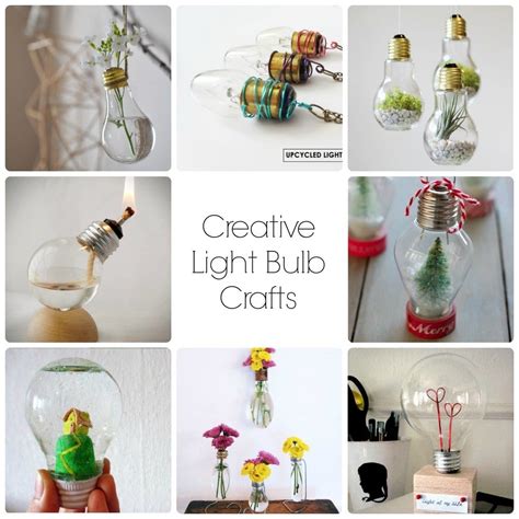 8 Creative Light Bulb Crafts The Craftaholic Witch
