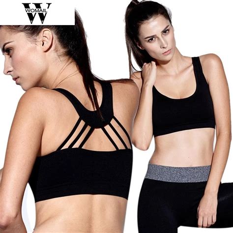 womail delicate drop ship sexy women cross strap padded wrapped chest tank crop top w35 oct30 in