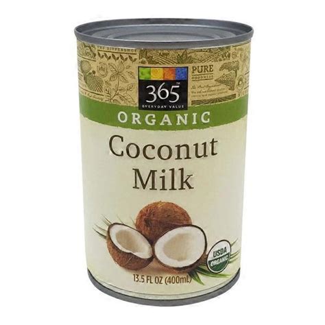 365 Whole Foods Market Organic Coconut Milk 135 Oz Instacart