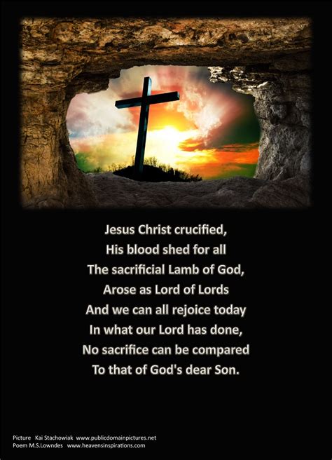 Easter Poems About Jesus Photos Cantik