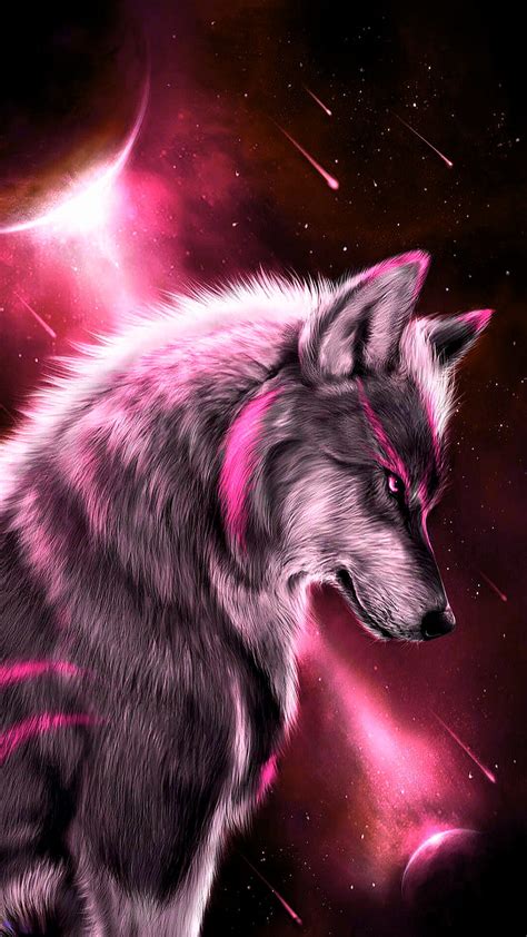 Fantasy Wolf Wallpaper