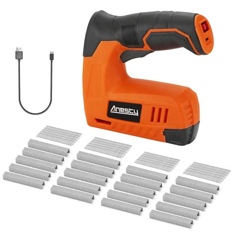 Cordless Staple Gun 2in1 Electric Stapler And Nailer Rechargeable