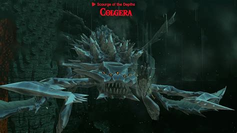 Colgera Boss Fight Rematch In The Depths Zelda Tears Of The Kingdom Youtube