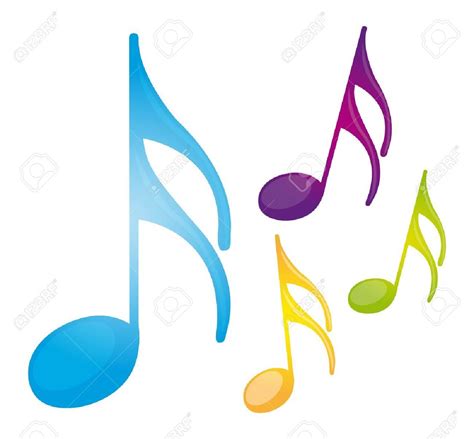 Music Notes Clipart Colorful Free Download On Clipartmag