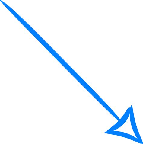 Blue Arrow Hd Png Transparent Background Free Download 36976