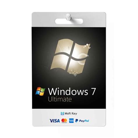 Windows 7 Ultimate Product Key Msft Key