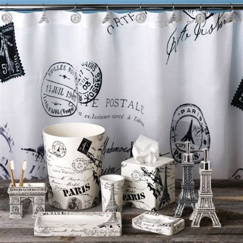 Furniture / home store in antioch, ca. Paris Shower Curtain And Accessories | Paris bathroom ...