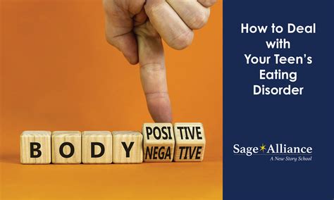 how to deal with your teen s eating disorder sage alliance