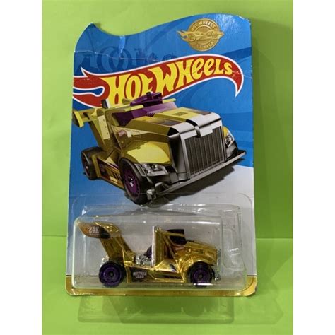 Hot Wheels Limited Edition Gold Car Rig Storm Shopee Malaysia