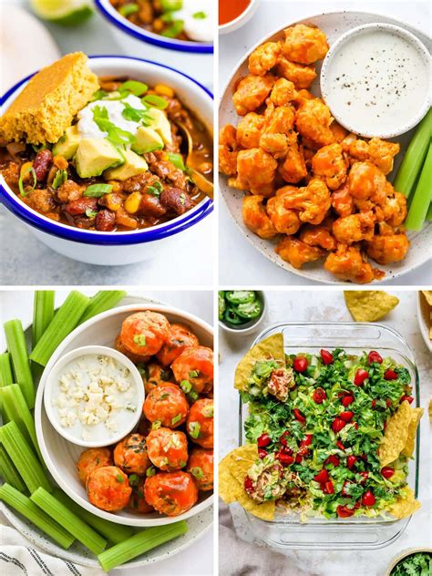 37 Healthy Game Day Recipes Everyone Will Love Eating Bird Food