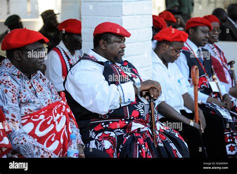 Zambia Barotseland Zambezi Floodplain Kuomboka Ceremony In