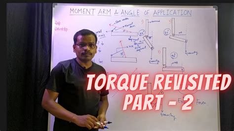 Biomechanics Moment Arm And Angle Of Application Of Force Torque
