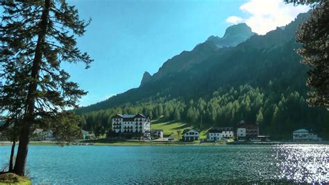 Italy Grand Hotel In Misurina Dolomites Hd Video Youtube