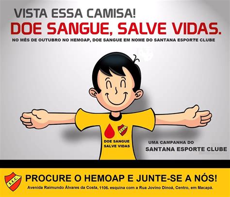 Santana lança campanha de doação de sangue neste mês de outubro