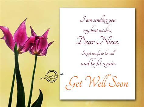 Get Well Soon Wishes For Niece Pictures Images Page 2