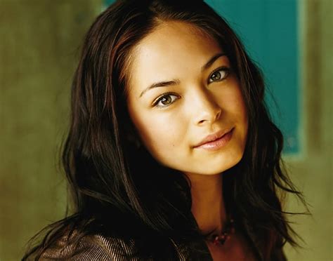 Lovely Girl Kristin Kreuk Smile Lips Cute Hair Girl Actress