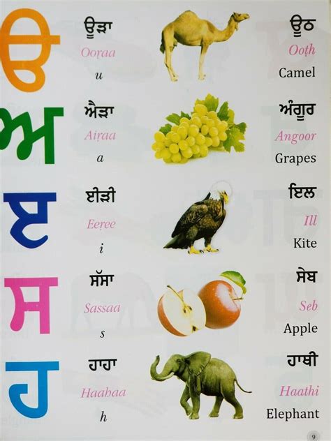 Learn Punjabi In Easy Roman English Gurmukhi Alphabet First Book ਕੈਦਾ