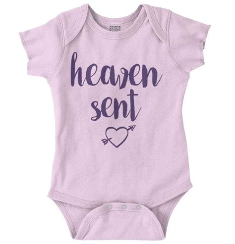 Heaven Sent Onesie Bodysuit Christian Baby Ts Baby Baby Onesies