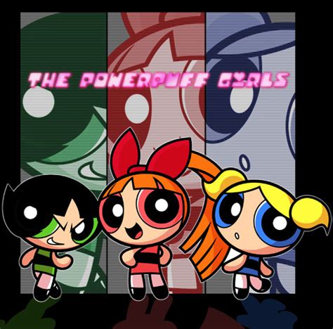 Buttercup Blossom And Bubbles Powerpuff Girls Drawn By Shimabo