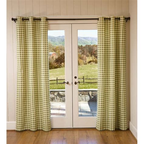 Plow And Hearth Thermalogic Cotton Blend Room Darkening Curtain Pair