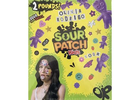 Olivia Rodrigo Sour Patch Kids Candy Limited Edition Sealed 5500