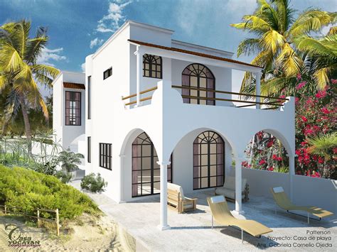 Yucatan Beachfront Homes Construction Adam M Kowalski Beach House