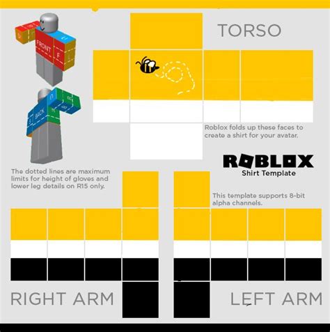Bee Crop Top Roblox Creator Roblox Create Shirts