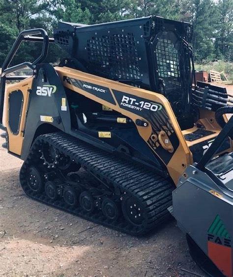 2021 Asv Rt120 Forestry Compact Track Loader For Sale 1 Hours Athens