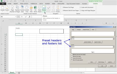 How To Print Custom Headers And Footers In Excel My Xxx Hot Girl