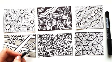 How do you choose which tangles to use? Beginner Zen Doodle Art Beginner Easy Zentangle Patterns