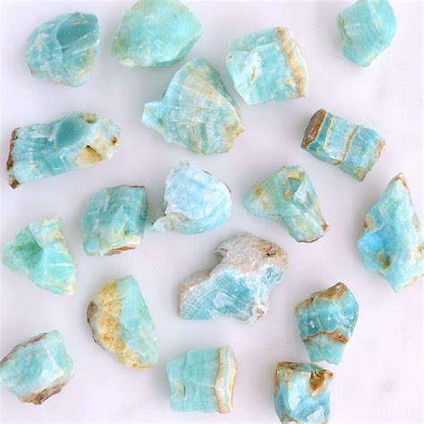 Raw Blue Aragonite Crystals Australia The Essential Collection